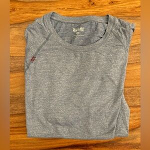 Rhône Blue Short-Sleeve Large